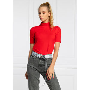 Calvin Klein dámské červené tričko - S (XME)